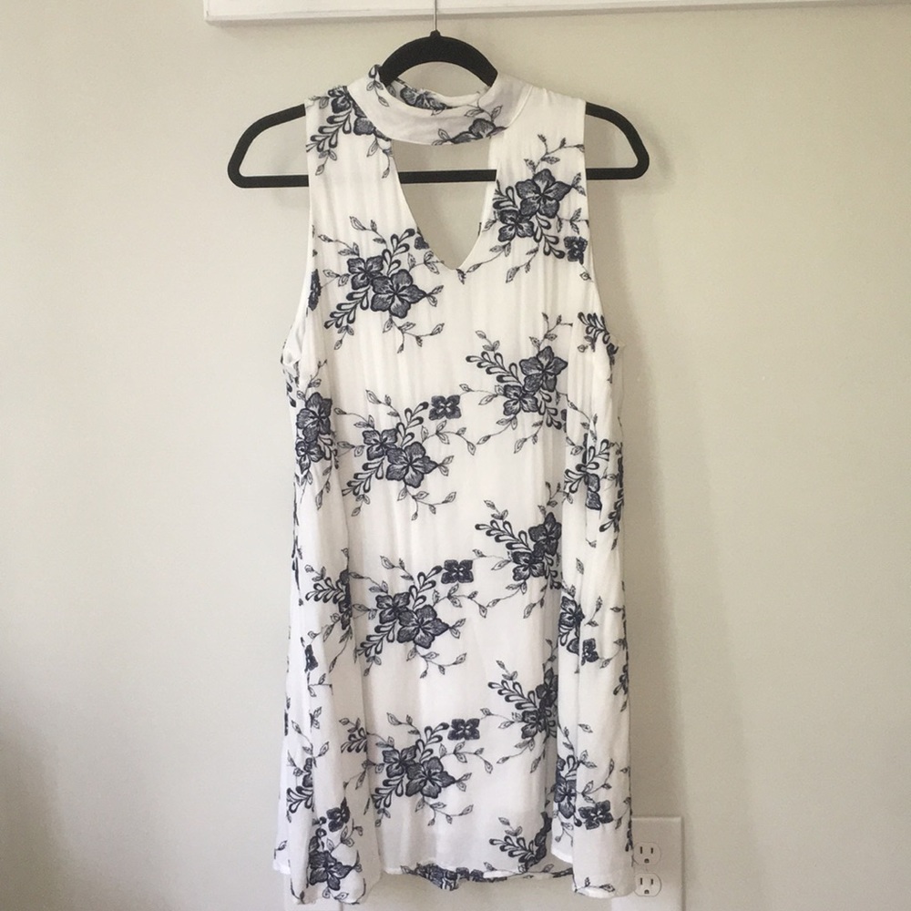 Floral Vestique Dress